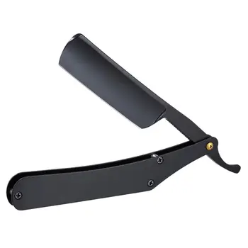 

Single Copper Handle Razor SHAVING RAZOR Barber Tools Hair Razor and Blades Antique Black Folding Shaving Knife