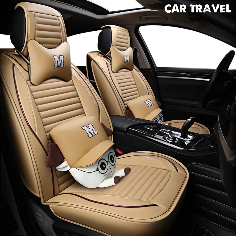 

pu Leather car seat cover For mazda 6 gg renault scenic suzuki sx4 toyota estima citroen c elysee auto accessories car-styling