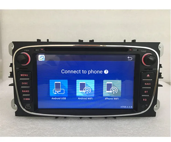 Cheap 2Din Android Quad Core Car DVD GPS Navigation for Ford Mondeo S-Max Cmax Focus Radio Head Unit 3G 4G 11