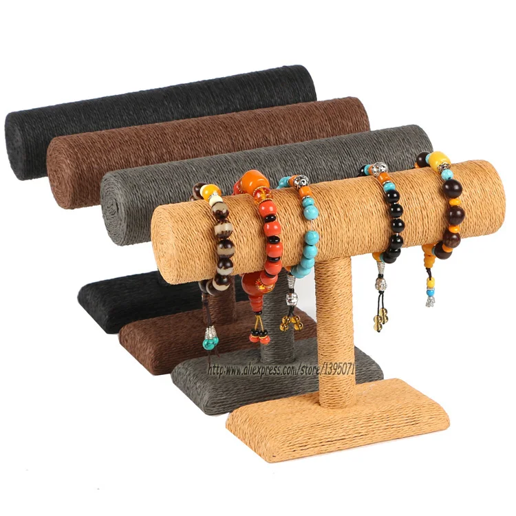 Hot Sale Winding Line Bracelet Display Stand Ankle T Bar Watch Display