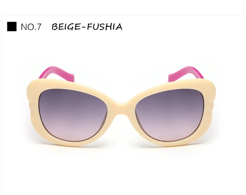 WtgwtQ 2018 New Children Sunglasses Kids Designer Cute Shades For Girls Boys Goggle Baby Glasses Oculos Infantil Sun glasses 23