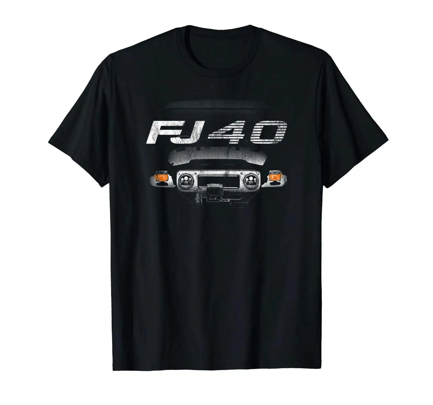2019 Funny Fj40 Land Cruiser T-Shirt Bj40 Off Road Shirt Unisex Tee | Мужская одежда