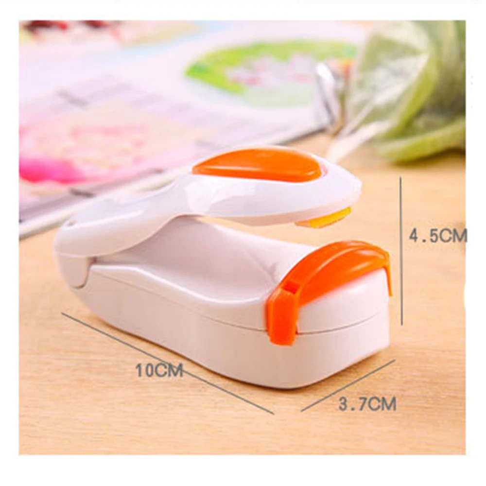 

Mini Electric Heat Sealing Machine Portable Handheld Bag Clips Food Bag Package Mini Capper Plastic Bag Sealing Household Tool