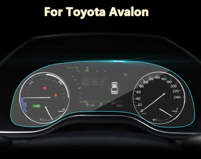 

High Quality Car TPU Dash Board Screen Guard Protection Cover Sticker Film For Toyota Avalon 2018 2019 Car Styling