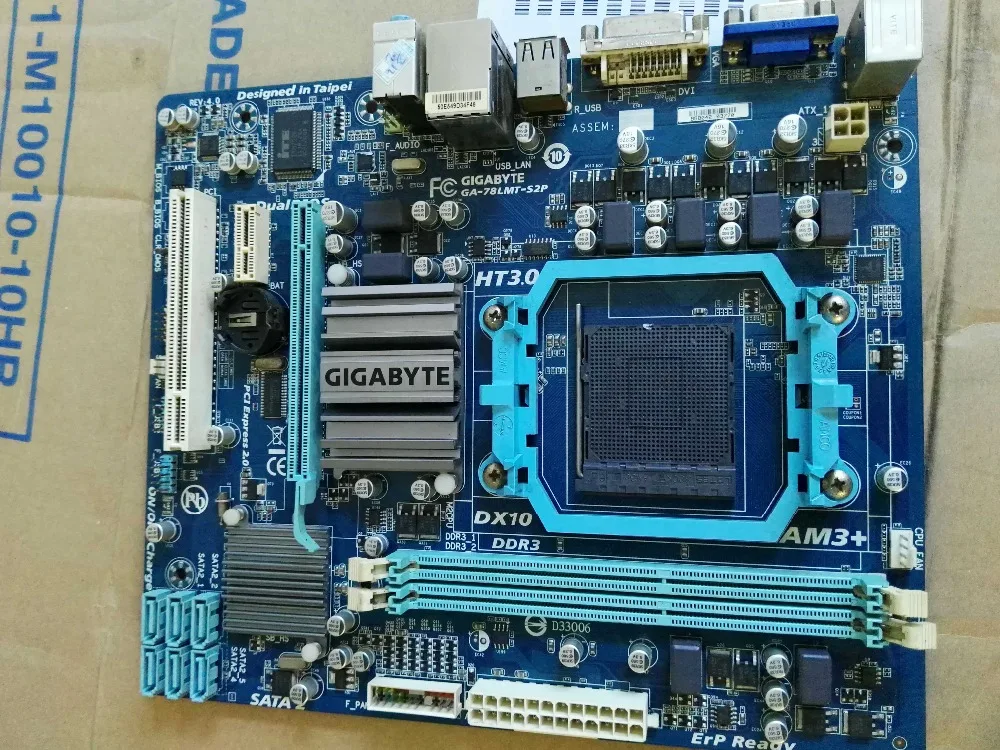 100 original motherboard for Gigabyte GA 78LMT S2P Socket AM3+/AM3 DDR3 16GB 78LMT S2P Desktop