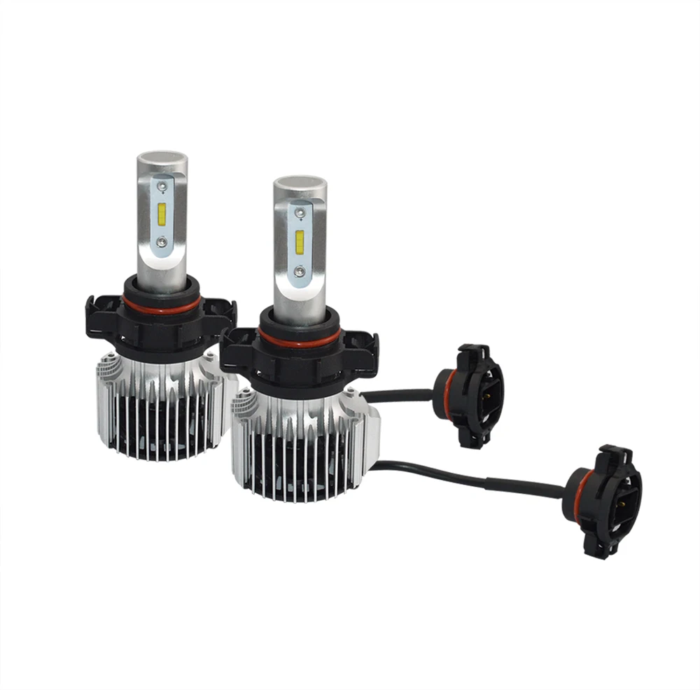 Пара мощных V1 H16 5202/PSX24W/5200/5201/9009 ZES чип светодиодный комплект автомобильных ламп