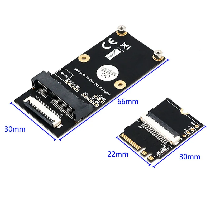 M.2 NGFF ключ A/E/A+ E к Mini PCI-E адаптер FPC кабель WiFi беспроводной адаптер поддерживает полномерную полноразмерную мини-PCI-E сетевую карту