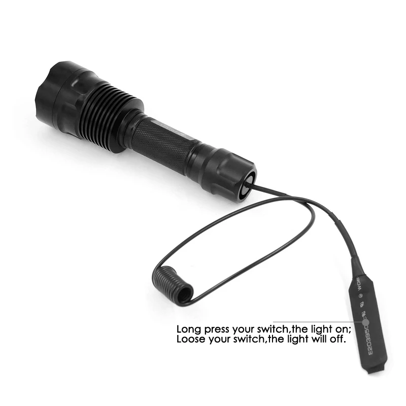 1 Mode AMC7135 охотничий светильник онарик C12 Cree XP L V5 светодиодный фонарик +