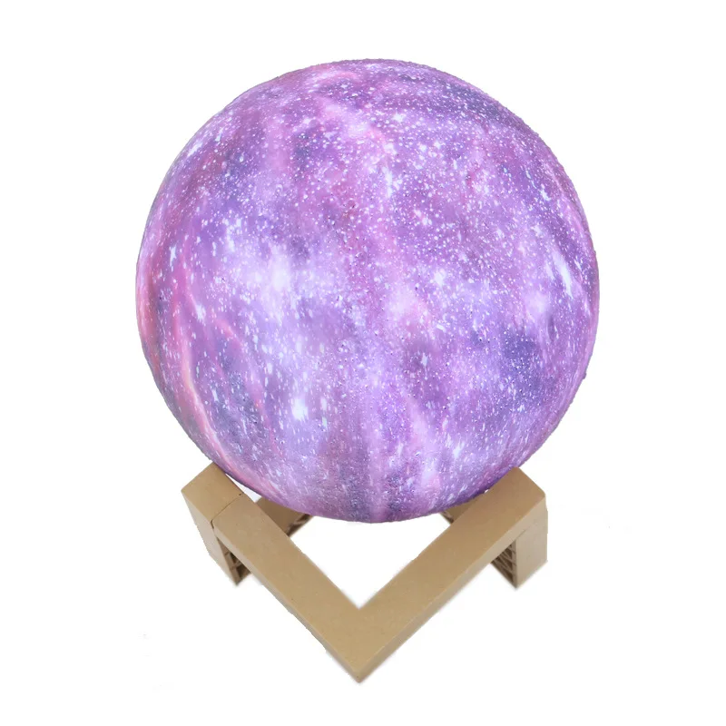 

3D Print Moon Lamp 20cm 18cm 15cm Colorful Change Touch USB Led Night Light Home Decor Creative Gift top