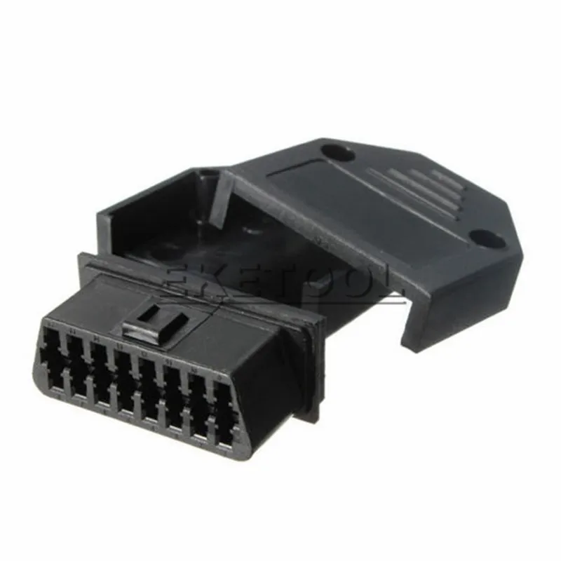 OBD2 16Pin штекер разъем для ELM327 удлинитель OBD кабель OBDII EOBD ODB2 16 Pin OBD 2 адаптер открытие женский кабель