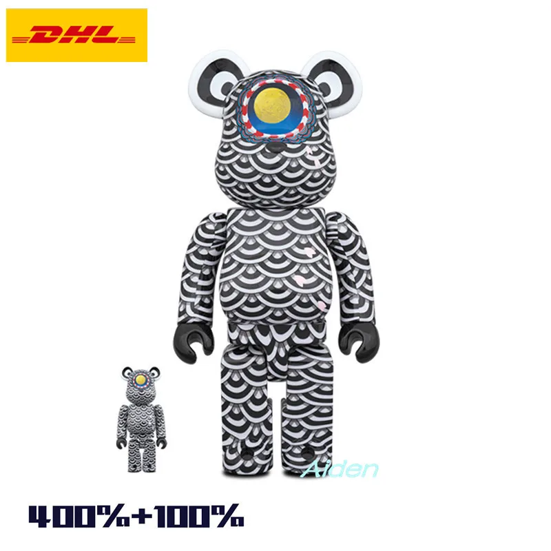 

11"Be@rbrick ARTIST Original Fake BRIAN Gloomy 100% 400% Bearbrick Street Art Vinyl Action Figure Toy BOX L354 28CM