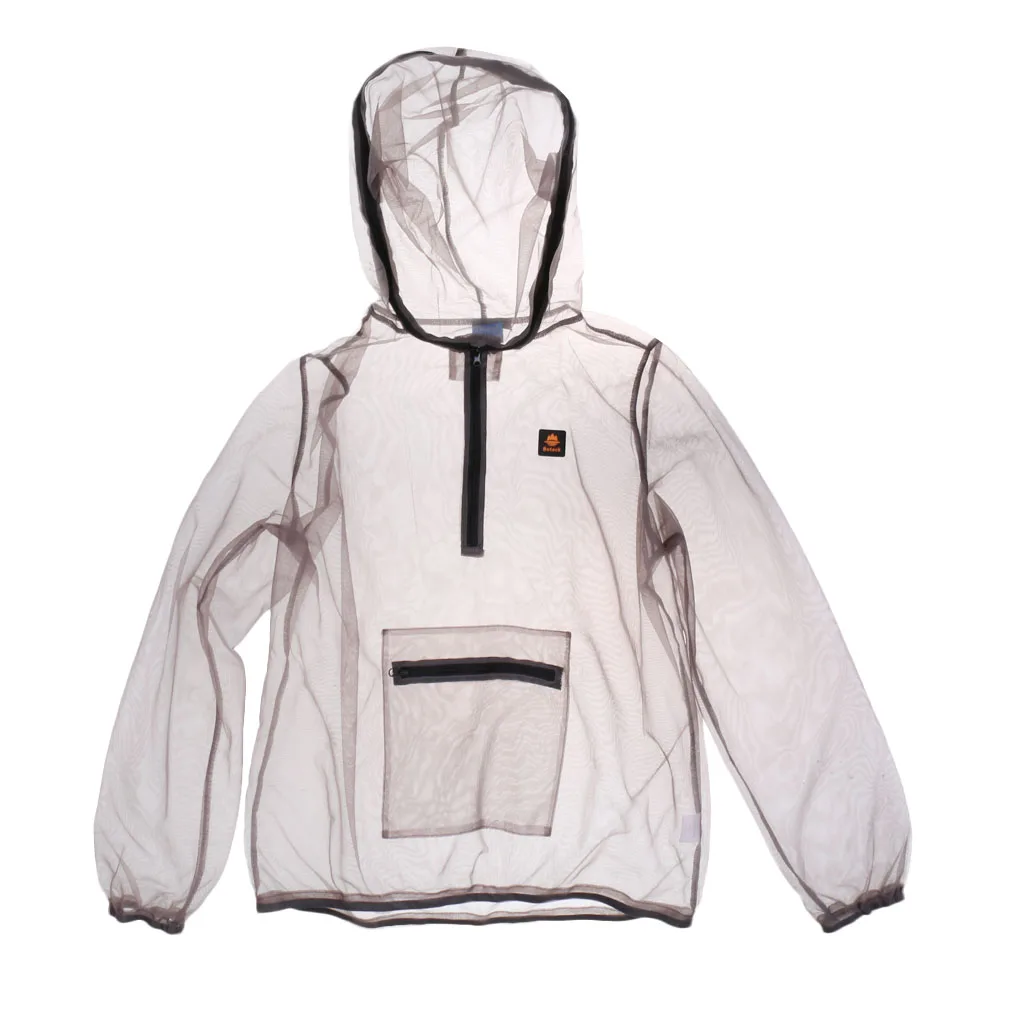 Breathable Anti-mosquito Mesh Jacket Quick-dry Clothing Bee Bug Insects Repellent Mesh Clothes for Fishing Hunting Camping