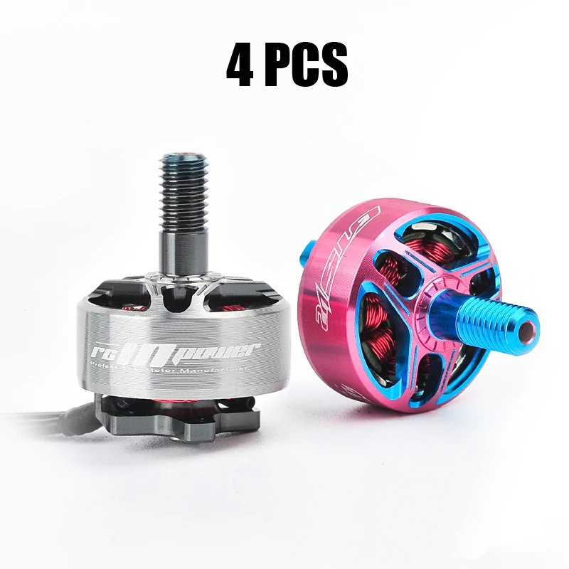 4 шт. RCi GTS V 1506 бесщеточный двигатель 3000KV 4300KV мини 15 5g розовые двигатели для