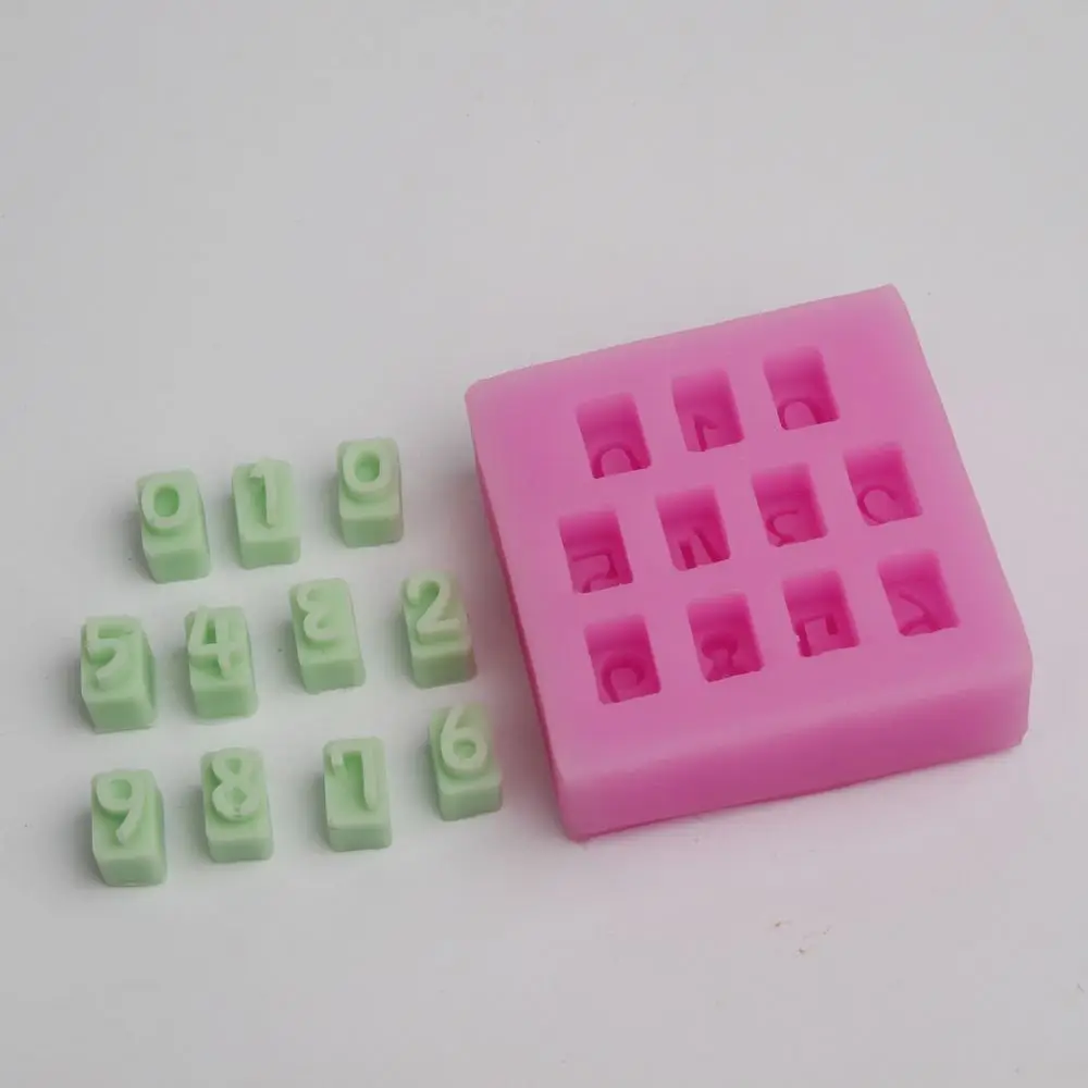 beautiful digital 3D silicone mold chocolate cake decorative fudge