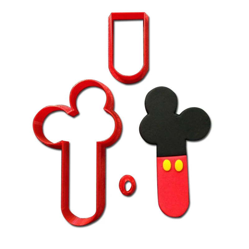 

Cartoon Mouse Number Cookie Cutter Five Four Eight One Sugar Fondant Cupcake Top Kitchen 3D Printed Cookie Cutter Set Decoration