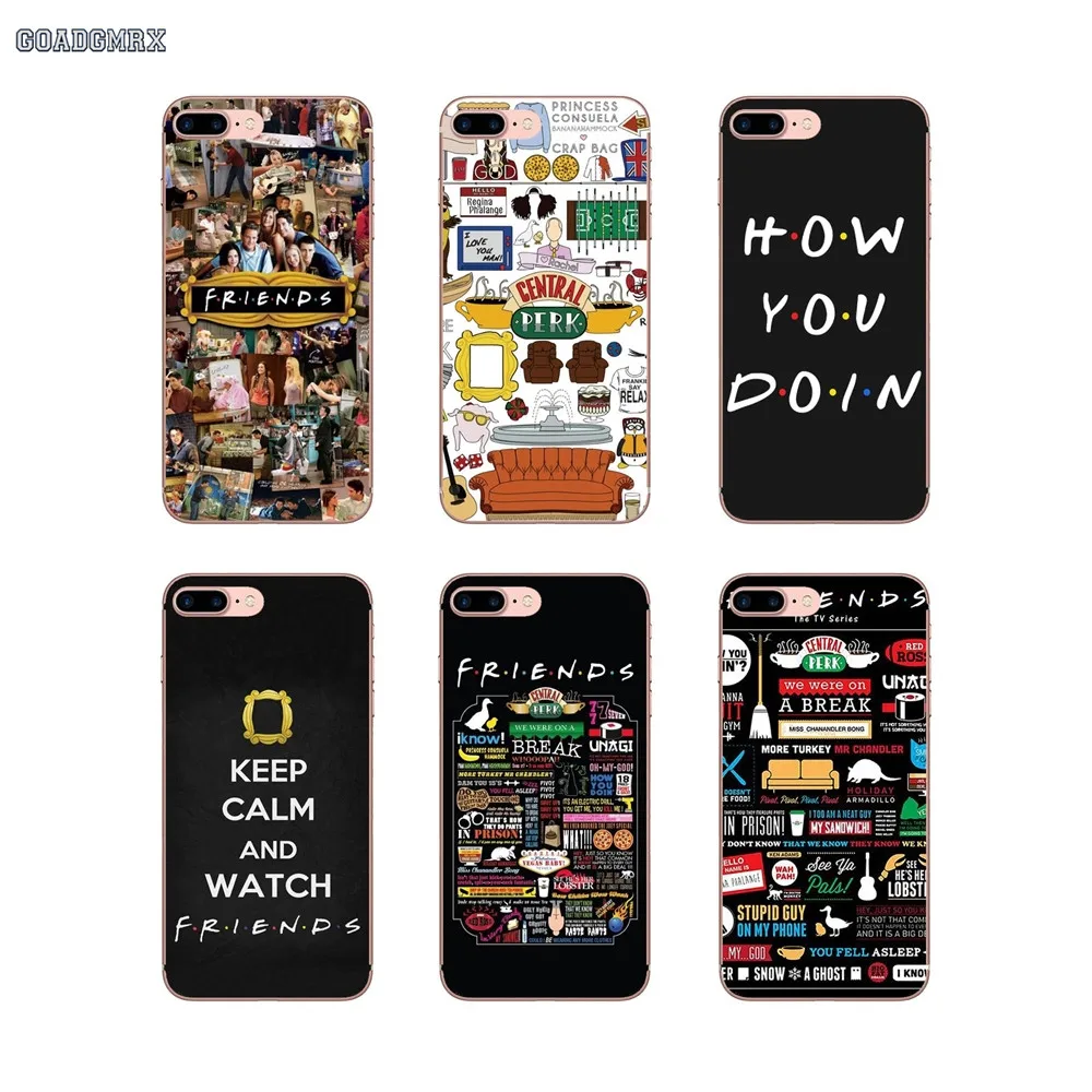 

TPU Bag Case Friends TV Central Perk Coffee Quote For Samsung Galaxy S10 Lite J1 J2 J3 J5 J7 2015 2016 J4 J6 Plus J8 2018 Europe