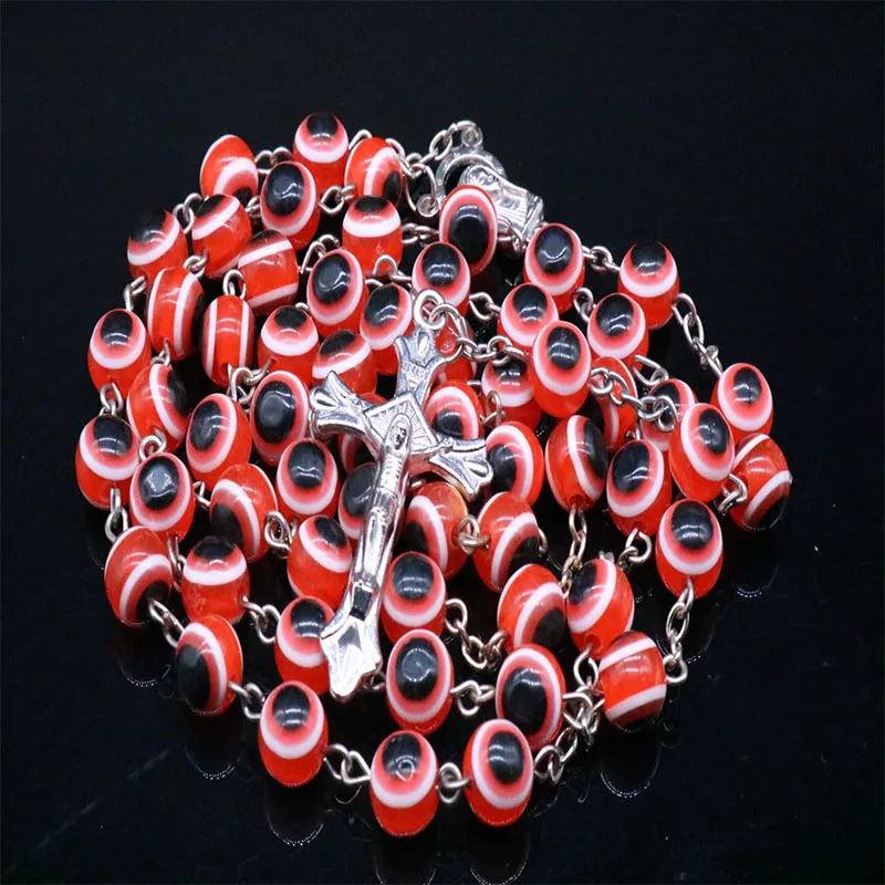 Catholic Turkey Jewelry Blue Eye Necklace Men's / Ladies Fashion