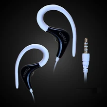 3 5mm Ear Hook font b Earphone b font sport Headphone wired font b earphones b