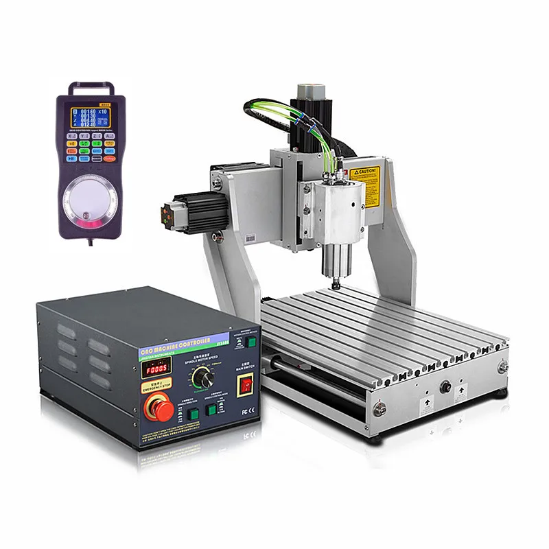 

LY CNC Router 4030 3 axis 4 axis 800W engraving machine for metal pcb wood