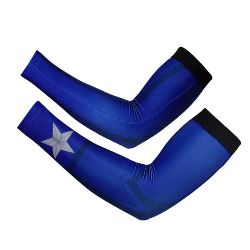 Эластичные Митенки для женщин нарукавник супер герой Для мужчин вождения