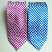 Хаундстут мужской галстук для свадьбы Новая мода синий ярко розовый Ласточка девки мужские галстуки для женщин взрослых мужчин галстук гравата, тонкий 7,5 см
