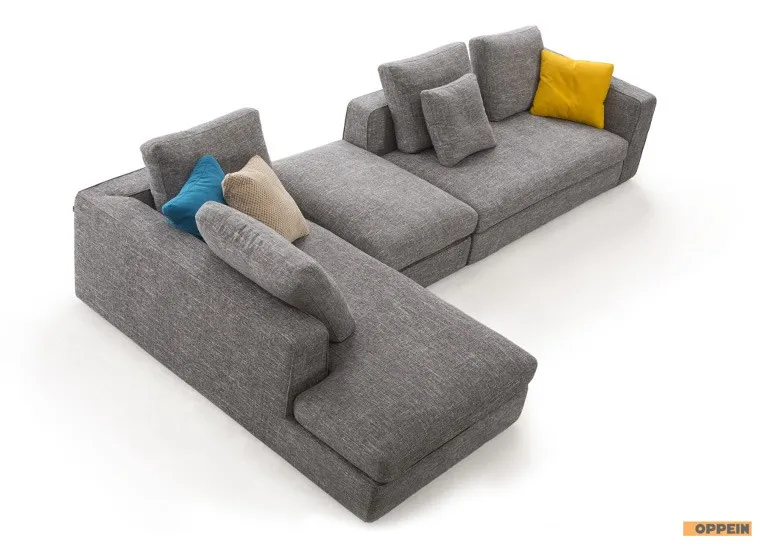 Divano Ad Angolo Moderno Divano Componibile In Tessuto In Mais