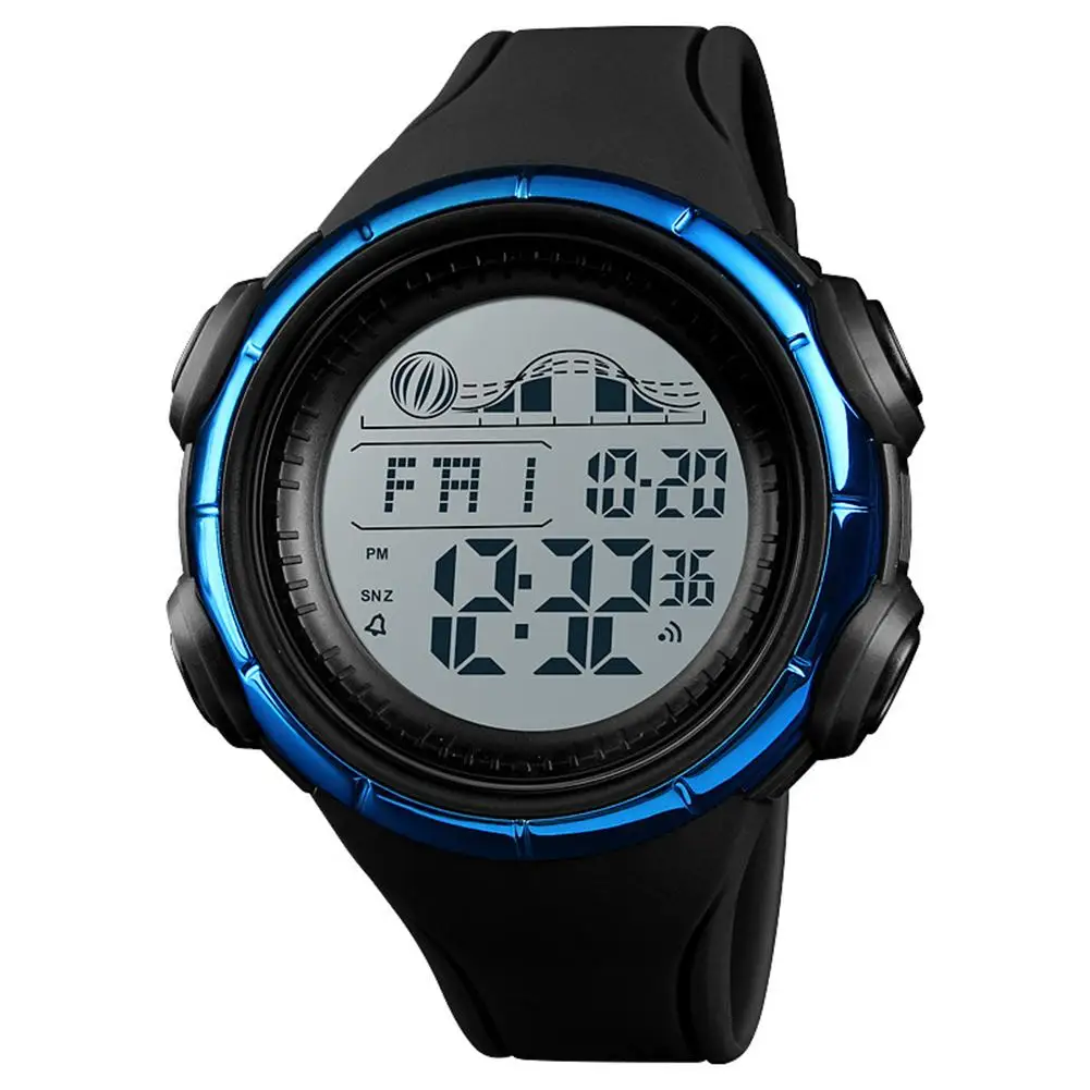 

Waterproof Unisex Chronograph Alarm Countdown Luminous Digital Sport Wrist Watch 2018NEW