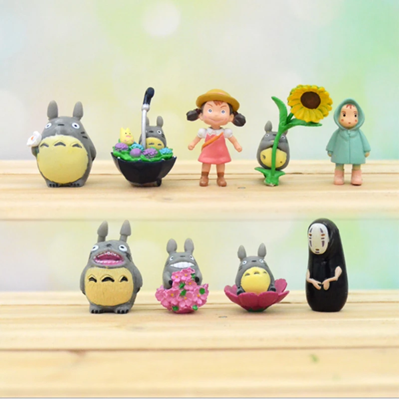 9pcs Lot Ghibli Anime Figure My Neighbor Totoro Toy Hayao Miyazaki Mini Garden Pvc Action Figures Toys For Kids Gifts Action Figures Aliexpress 9pcs Lot Ghibli Anime Figure My Neighbor Totoro Toy Hayao Miyazaki Mini Garden Pvc Action Figures Toys For Kids Gifts Action Figures Aliexpress