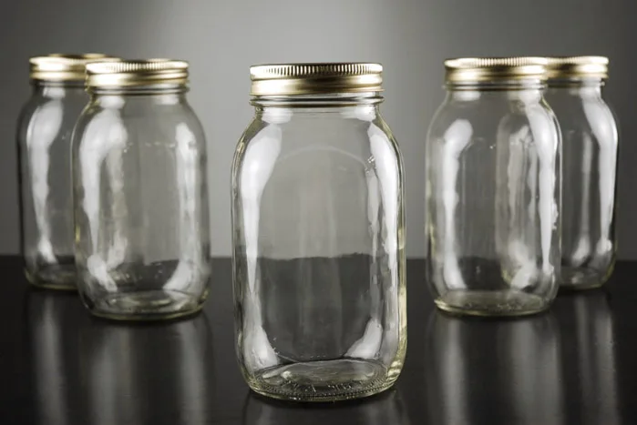 

Pack of 6 Glass Mason Jars With Metal Lids, Clear, 28oz(840ml) Capacity USD45.00/lots Each USD7.5