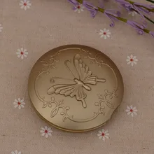 Ретро Бабочка макияж компактная пудра основа SPF15 натуральный консилер Инструменты