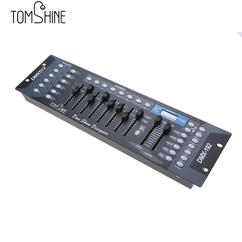

192 Channels Stage Light DMX512 Wireless Controller Console with Transmitter Party DJ Disco Operator Stage Equipment Controller