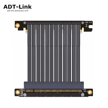 Ультра тонкий GPU Графика карты удлинитель PCIe 3,0×16 Extender riser Card PCI-e 16x гибкий кабель 30 см 1FT для W1 ITX корпус