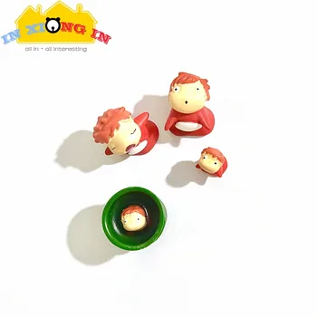 

Mini Ponyo DIY Resin Fish Tank Jewelry Charms Accessories Micro Landscape Decor Dollhouse Miniature Ornament Collection Craft