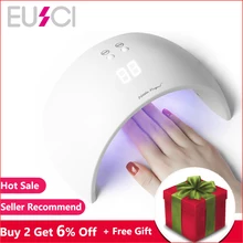 Светодиодная УФ-лампа для ногтей для маникюра Сушилка для ногтей ледяная лампа для ногтей Сушилка для ногтей гибридная лампа для ногтей автоматический датчик маникюрные инструменты