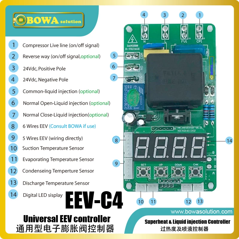 Buy EEV superheat controller is designed for