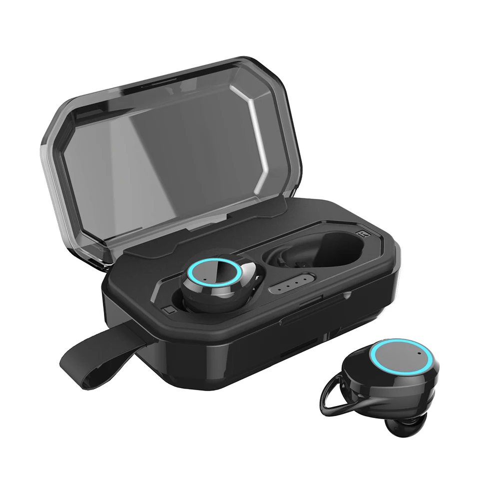 

Bluetooth 5.0 Wireless Earphones Touch Control IPX6 Waterproof Headset 3000mAh Charge Box Sports 3000mAh Charge Box Earbuds