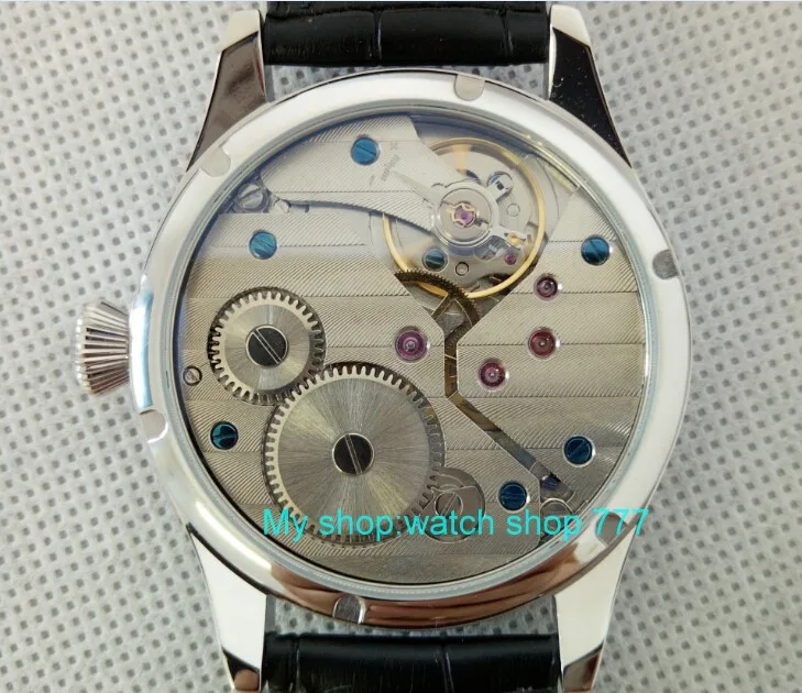 2016 nova moda 44mm parnis pilot 6497