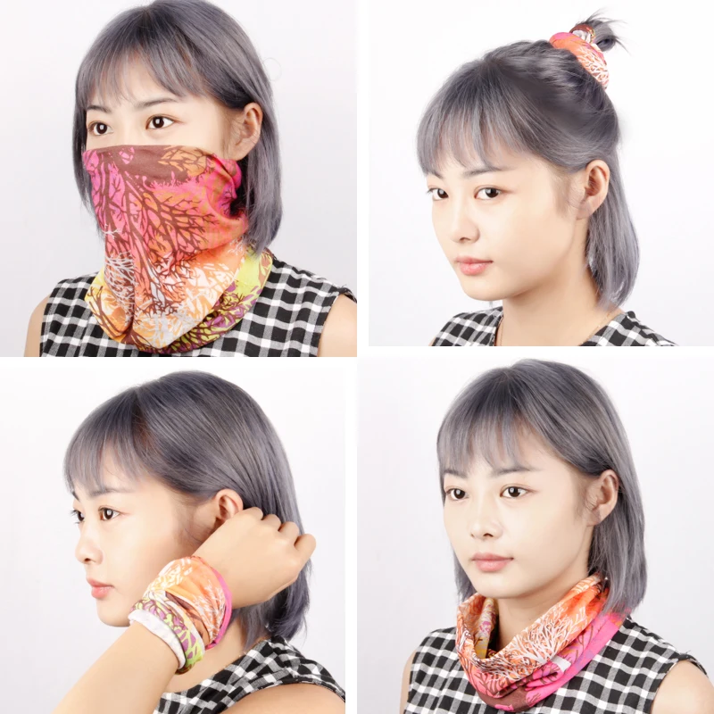 Magic Headband Outdoor Sports Neck Warmer Cycling Bike Bicycle Riding Face Mask Head Scarf Scarves Bandana Turban Pirate Hat