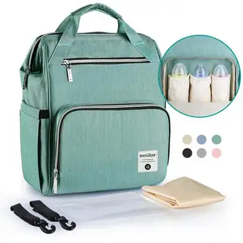 

New Fashion Mummy Maternity Nappy Bag Brand Large Capacity Baby Diaper Bag Travel Backpack Designer Nursing Bags For Baby Care