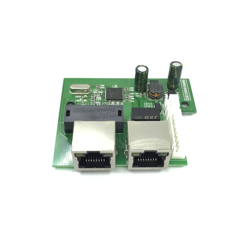 OEM Прямая продажа с фабрики мини Быстрая 10/100 Мбит/с 2 порта ethernet сеть lan хаб