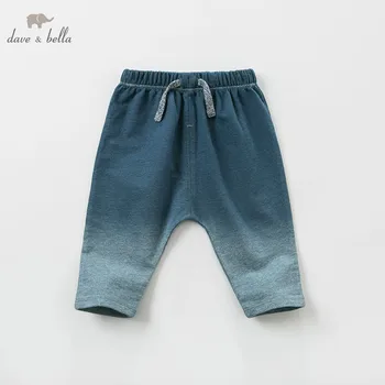 

DBA9547 dave bella spring baby boys pants children full length pants kids pants infant toddler trousers
