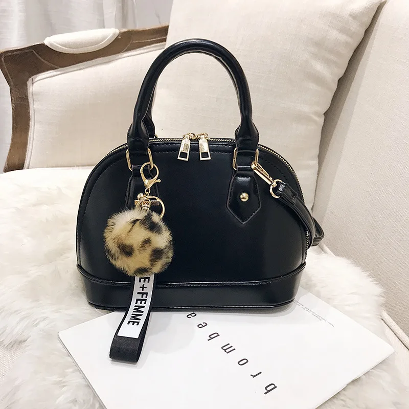 

Vintage fashion new female shell 2019 new high quality PU leather women handbag designer lady Tote shoulder Crossbody bag