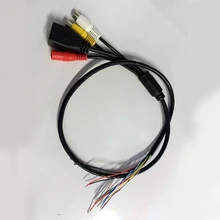 Плата камеры кабель-удлинитель RJ45+ DC+ аудио вход+ аудио выход сетевой кабель для SMTSEC ip-плата модуль камеры(AR-A