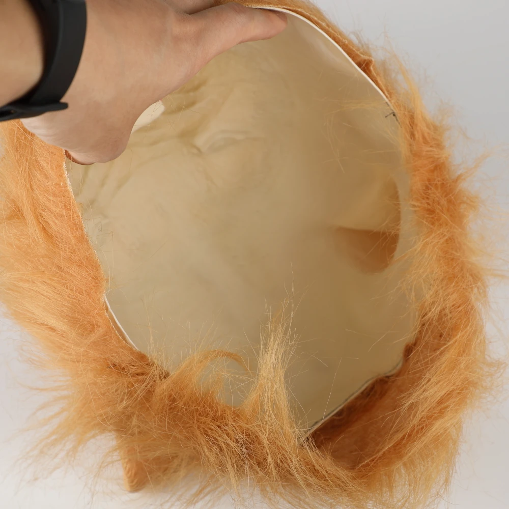 Cosplay Lion Mask Beast Mask Funny Scary Animal Masks Latex Adult Kids Unisex Halloween Party Dressed Prop Dropshipping  (1)