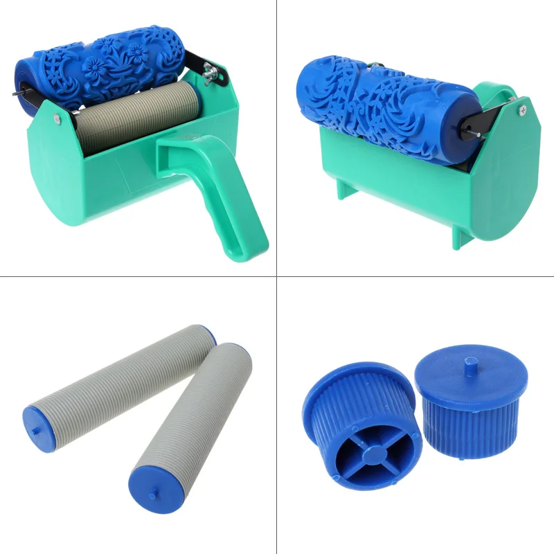 Decoração da Parede Máquina sem Rolo Papel de Parede Única Pintura Escova Ferramenta 3d Padrão Decoração Ferramentas 5 Cor Mod. 319166 - Image 5