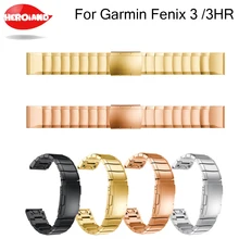 26 мм металлический ремешок для Garmin Fenix 3 с быстроразъемным ремешком из нержавеющей стали для Garmin Fenix 5X/Fenix 3/Fenix 3 HR ремешок