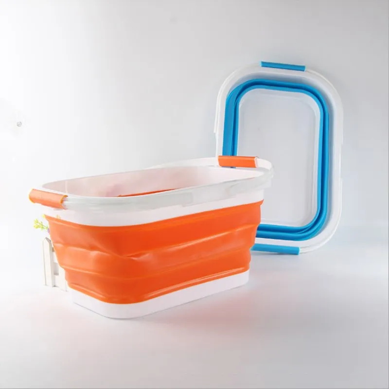

Multi-function Portable Folding Basket Camping Barbecue Fishing Car Bucket Car Wash Telescopic High Capacity Cleaning Supplies