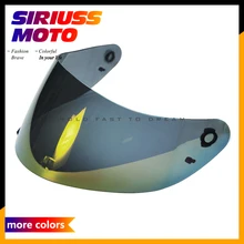 Motorcycle Helmet Full Face Shield Anti-scratch Replacement Glasses Visor Tinted Lens Case for AGV K3 K4