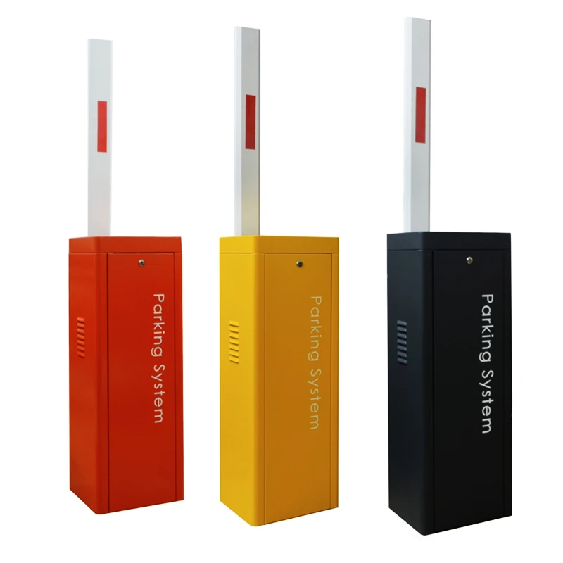 

Automatic parking barrier boom gate, remote control Highway traffic gate system box Colorful optional boom DIY