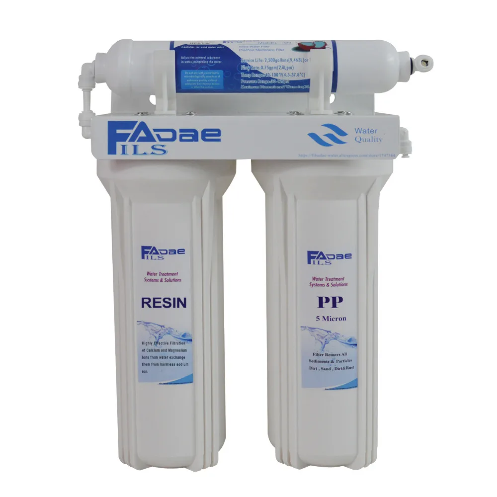 Buy High Quality! 3 Stage Undersink Ion Exchange Resin